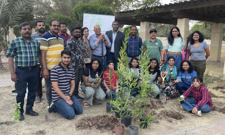 Celebration of Earth Day on 05th June 2024 at Rigai Park, Kuwait.