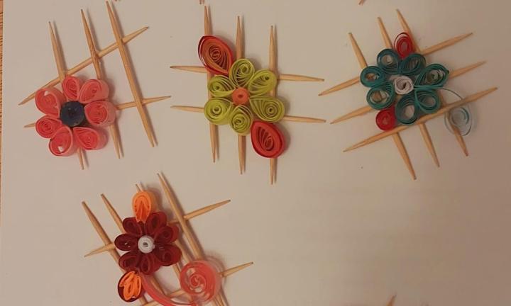 Hands on Quilling session! - ladies wing